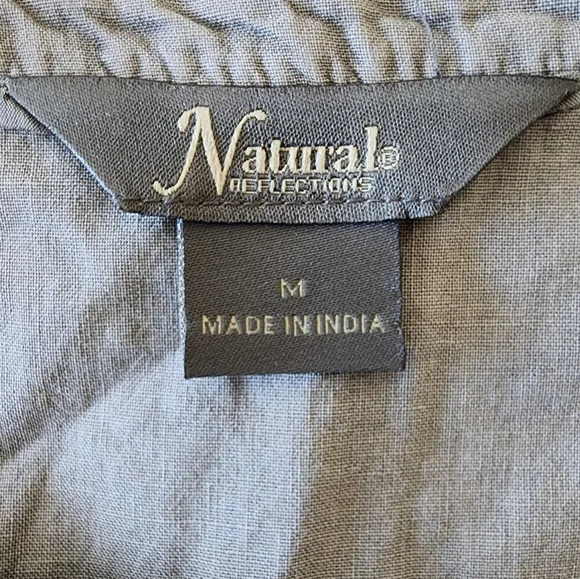 Natural reflections long-sleeved top. Size medium. Grey. - Picture 4 of 9